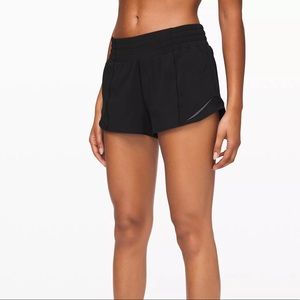 Black Lululemon Hotty Hot Shorts!
